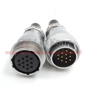 WEIPU WS28 12Pin Connector, Bulkhead Auto Industrial Power Cable Connector 10A - Picture 1 of 8