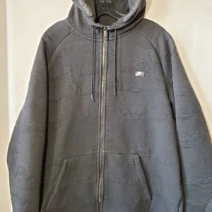 Sudadera con Capucha Nike Para Hombre XXL Negra Manga Larga Pullover Activo Estampado con Capucha - Imagen 1 de 16