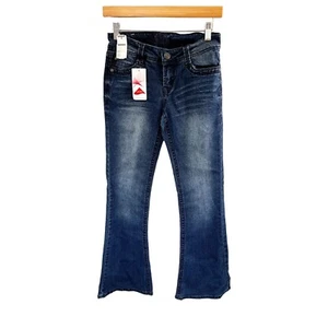 Wallflower Denim Blue Jeans Lycra Stretch Stoff Bootcut Neu mit Etikett Gr. (5) - Bild 1 von 7