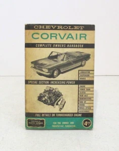 Chevrolet Corvair 1962 Floyd Clymer Owners Handbook of Repair and Maintenance - Imagen 1 de 7
