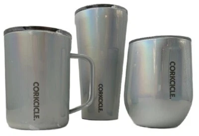 *Juego de 3 utensilios de hidratación Corkcle - prismático con defectos Foto 1 de 4