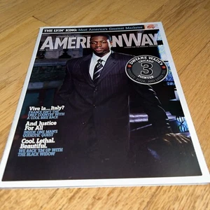 April 2006 AMERICAN AIRLINES AMERICAN WAY MAGAZINE Dwayne Wade - Imagen 1 de 18