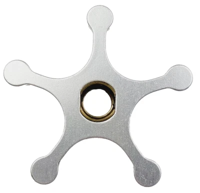 Abu Garcia 21561 Star Drag, pieza de carrete embajador cuello plateado/negro Foto 1 de 2