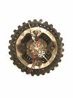 ROADRAGEART Handmade Recycled Wall Clock Made from Used Car Parts. Decor,mancave