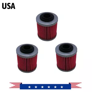 3Pcs Oil Filter Filters For Can-Am DS450 DS450X DS 450 X EFI MX XC All Models - Picture 1 of 10