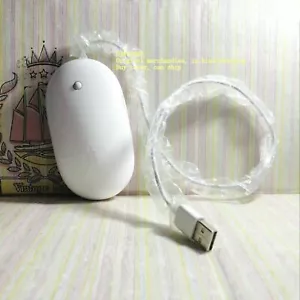 Real Apple A1152 Wired USB Optical Mouse EMC: 2058 for IMAC MACBOOK PRO - Picture 1 of 1