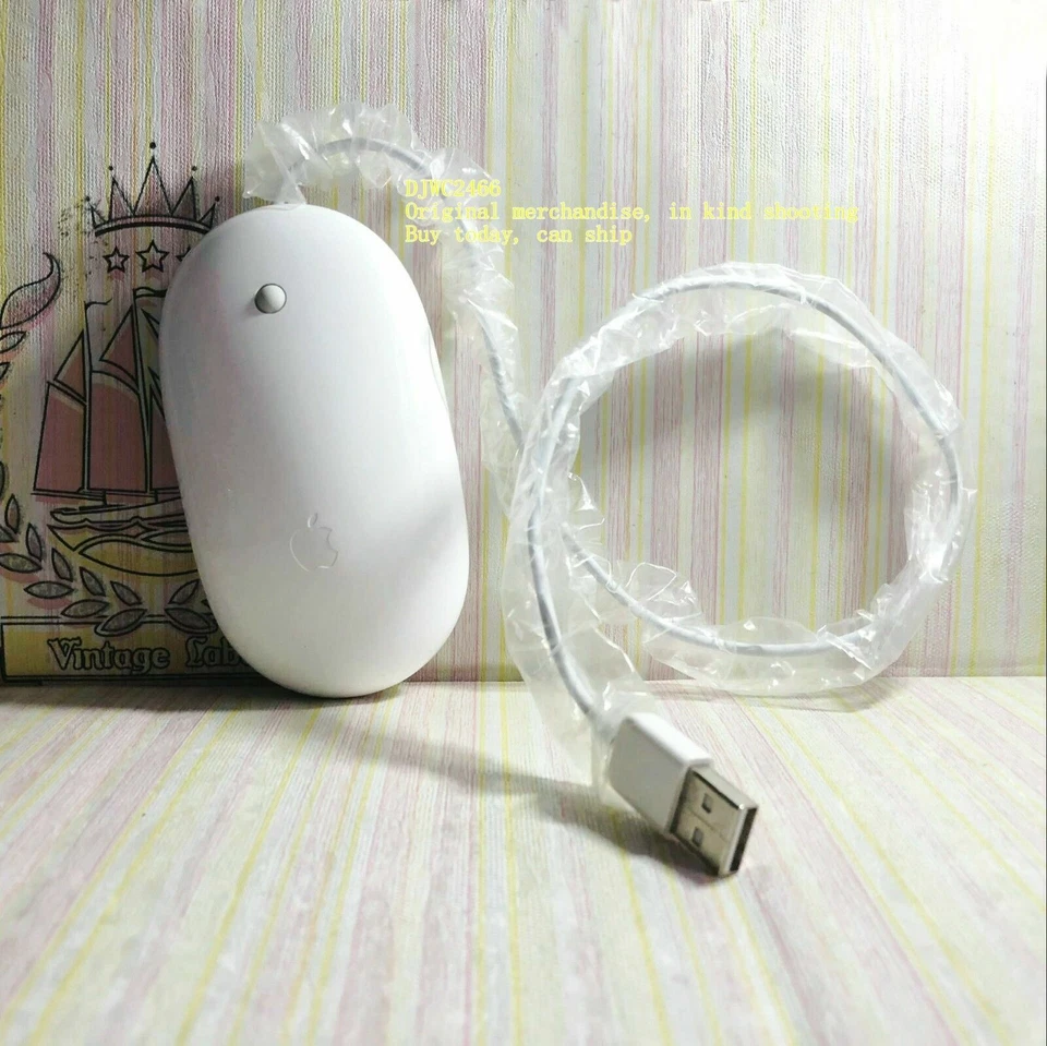 Real Apple A1152 Wired USB Optical Mouse EMC: 2058 for IMAC MACBOOK PRO - Image 1 of 1