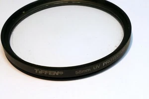 Tiffen UV 58mm Filter UV Protector Protection made in USA - Picture 1 of 7