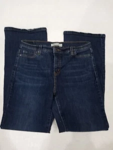 Levi's 512 Bootcut Perfectly Slimming Med. Wash Jeans Womens Sz 12 Button Flap - Picture 1 of 7