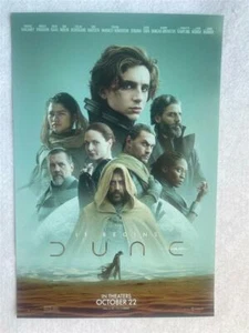 Póster de película promocional original 2021 Timothee Chalamet de 11,5"" X17"" como nuevo - Imagen 1 de 1