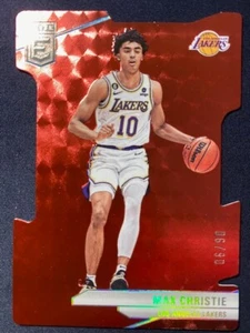 2023-24 Donruss Elite #68 Max Christie Die-Cut Red #6 of 90, Lakers - Picture 1 of 1