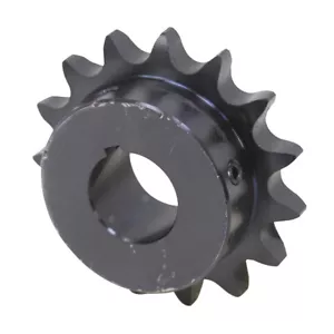 Piñón de cadena de rodillos de 27 dientes 1-1/2" diámetro 60 pasos 60BS27H-1-1/2 1-2125-27-K - Imagen 1 de 2