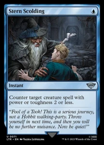 *MtG: Stern Scolding - Lord of the Rings: Tales of Middle-Earth UC* - Bild 1 von 1