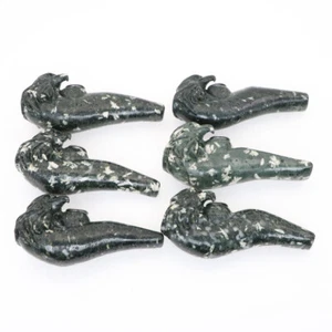 Pipa para fumar de cristal águila tallada en piedra de copo de nieve para tabaco al azar 1 pieza - Imagen 1 de 7