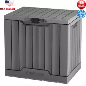 31 Gal Outdoor Storage Box Waterproof Resin UV Resistant Lockable Patio Cushions - Picture 1 of 7
