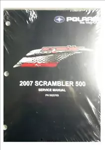 2007 Polaris Scrambler 500 Service Manual PN 9920769 - Picture 1 of 1