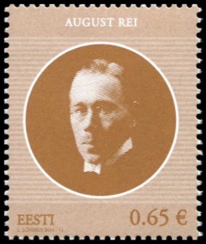 Estonia 2016. August Rei [1886-1963] (MNH OG **) Stamp - Image 1 of 1