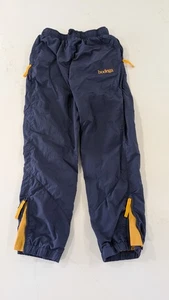 Bodega Activo Pant 2.0 Nylon Track Pants Mens Small S Navy Yellow - Retro - 90's - Picture 1 of 6