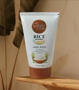 Glow and Clean Face Wash Rice 4.06 Oz (120ml) Face wash for women & Men - Picture 1 of 5