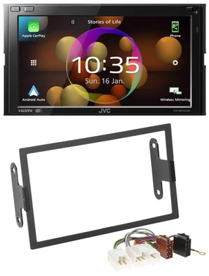 JVC DAB MP3 2DIN Bluetooth USB Autoradio für Nissan Pathfinder Quest Sentra Infi - Bild 1 von 4