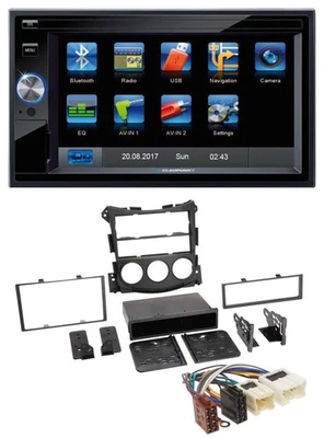 Blaupunkt SD Bluetooth 2DIN MP3 USB AUX Autoradio für Nissan 370Z Coupe Roadster - Bild 1 von 4