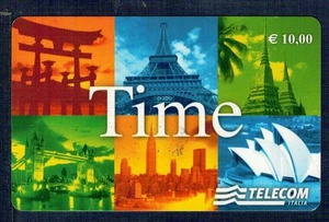 GIAN - Dos Tarjetas Internacionales TIME Y WELLCOM - Imagen 1 de 2