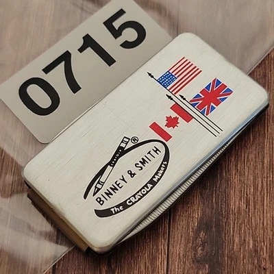 Imperial Money Clip Folding Pocket Knife Made In USA CRAYOLA CRAYONS LOGO - Image 1 of 3