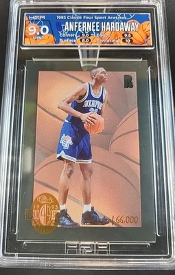 1993 Classic Four Sport Collection Acetates Anfernee Hardaway HGA 9 Rookie RC - Image 1 of 4
