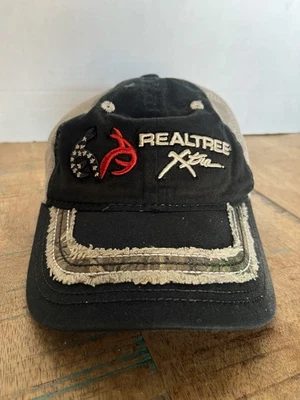 Realtree Xtra Blue Hat Adjustable Adult Size OSFA Blue Hat Baseball Cap — 第 1/4 张图片