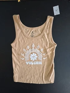 Nwt Volcom Stoneless Graphic Tank, Hazelnut. Medium - Picture 1 of 13