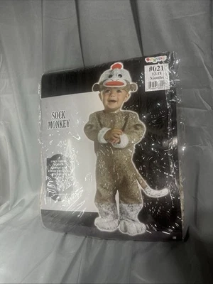 Disfraz Infantil Calcetín Mono Disfraz Halloween Unisex Niños y Niñas 12 - 18 Meses Foto 1 de 4