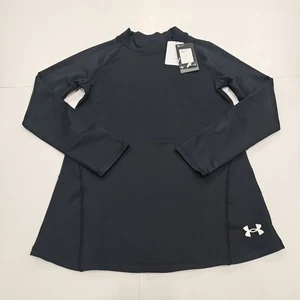 NWT Under Armour Coldgear Mockneck Long Sleeve Shirt Youth Girls XL New W/Tags - Picture 1 of 6