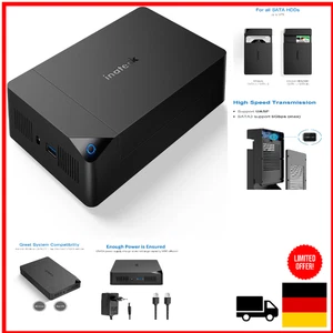 USB 3.0 Festplattengehäuse | 20 TB Support | 12V/2A Netzteil - Bild 1 von 8