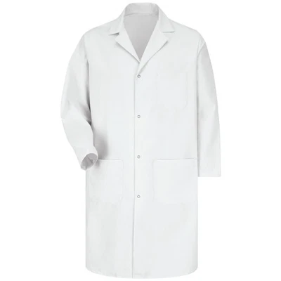 Red Kap Men's Gripper-Front Lab Coat - Image 1 of 3