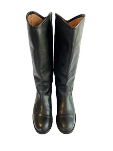 Botas de Montar FRYE Melissa Button 2 Cuero Negro Mujer Talla 8.5 B Hechas en México - Imagen 1 de 16