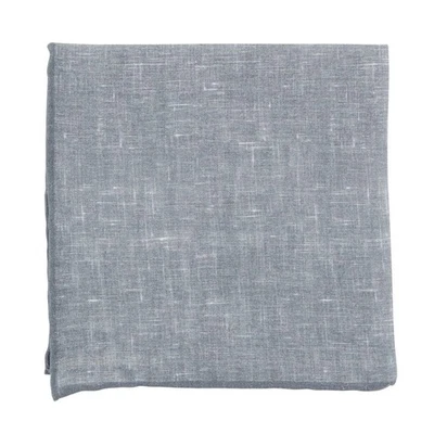 Fiori Di Lusso Gray Melange Pocket Square - 12" x 12" (FL7191715) - Image 1 of 4