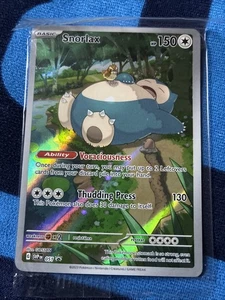 Snorlax 051 Sv: Scarlet & Violet Promo Cards Holo - Picture 1 of 3