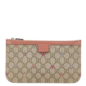 GUCCI GG Supreme Star star Attached pouch 309498 Women 【Used】 - Picture 1 of 11