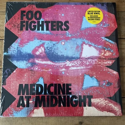 Foo Fighters Vinyl Medicine At Midnight Rare Blue Vinyl - Image 1 of 3