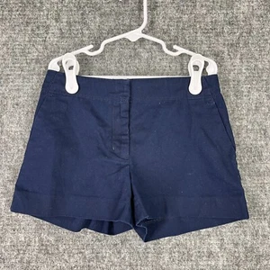 Crewcuts Shorts Girls 10 Navy Chino Casual Club Preppy Dock Boating School - Picture 1 of 8