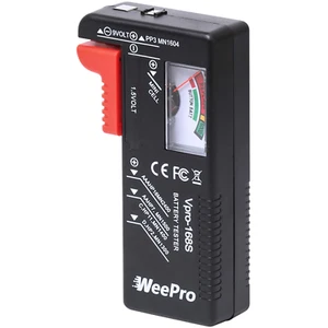 Battery Tester, Universal Battery Checker Small Battery Tester for AAA AA C D 9V - Picture 1 of 12