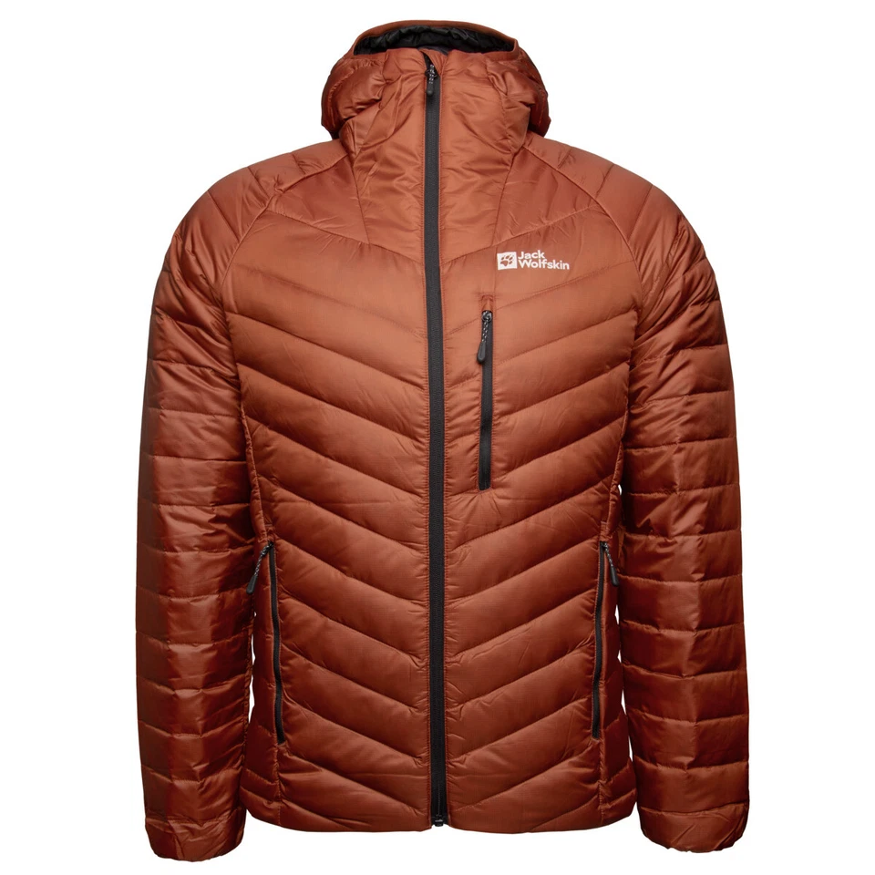 Jack Wolfskin Passamani Down Sudadera M Chaqueta Plumón Hombre Invierno Guateada - Imagen 1 de 1
