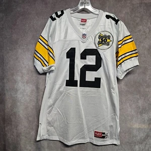 Rawlings Authentic NFL Pittsburgh Steelers Terry Bradshaw 12 Jersey Mens M Sewn - Picture 1 of 8