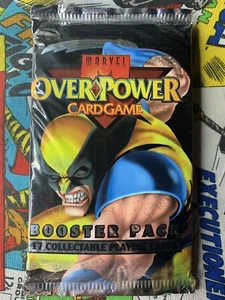 (1) 1995 Marvel OverPower Sealed Booster Pack - Picture 1 of 1