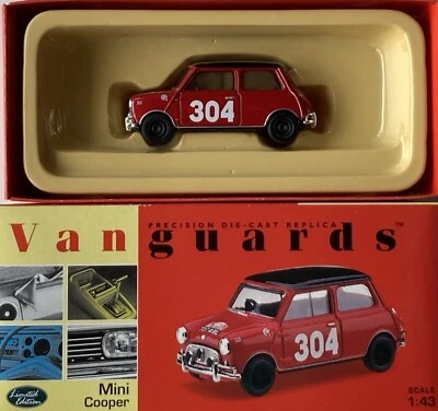 1/43 Vanguards VA25007 Morris Mini Cooper 1962 Monte Carlo #304 Moss & Wisdom - Image 1 of 4