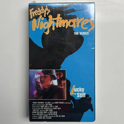 Freddy’s Nightmares Lucky Stiff 1988 SEALED VHS Horror Slasher TV Series Cult - Image 1 of 4