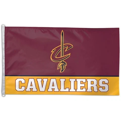 WinCraft NBA CLEVELAND CAVALIERS 3' x 5' Wordmark Indoor/Outdoor Flag Banner Cover