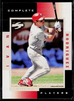 1998 Score Rookie & Traded #7B Ivan Rodriguez Complete Players - Image 1 of 2