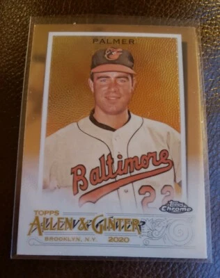 2020 Topps Chrome Allen Ginter #132 Jim Palmer Base Card Baltimore Orioles - Image 1 of 2