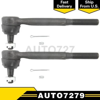 2 extremos de barra de amarre de dirección exterior para Chevrolet P30 1985 1986 1987 1988 1989 1990 Foto 1 de 4